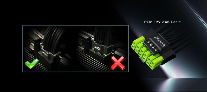 Actual product image AsRock Alimentation ATX Phantom Gaming - 850W (Noir) (850 W)