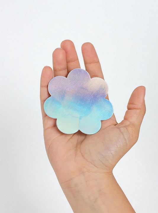 Actual product image Secret play Wow Titten! Flower Nipple Covers