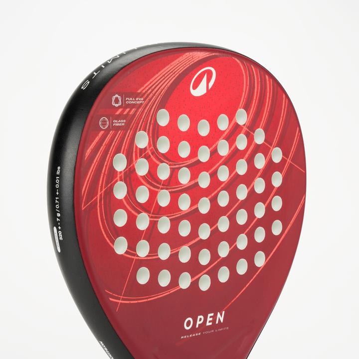 Actual product image Kuikma Padelschläger Erwachsene - PR Open rot
