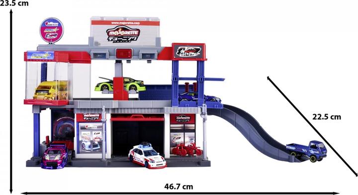 Actual product image Majorette Japan Series Tuning Garage