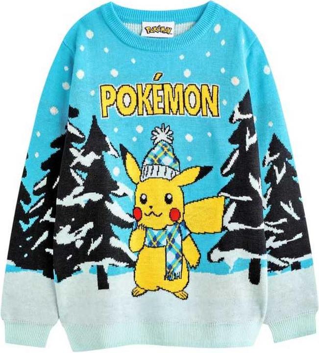 Image du produit Pokémon - Pull Noël motif Pikachu - Garçon (128)