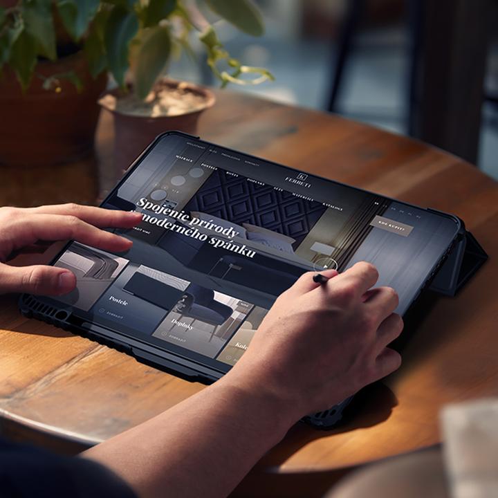 Produktbild Nillkin Bumper PRO Protective Stand Case Multi-angle for iPad Pro 12.9 2020/2021/2022/ Air 13 2024 B (iPad Pro 12.9 2022 (6. Gen))