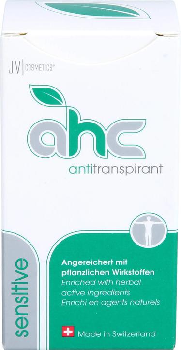 Actual product image JV Cosmetics AHC Antiperspirant sensitive (Roll-on, 30 ml)
