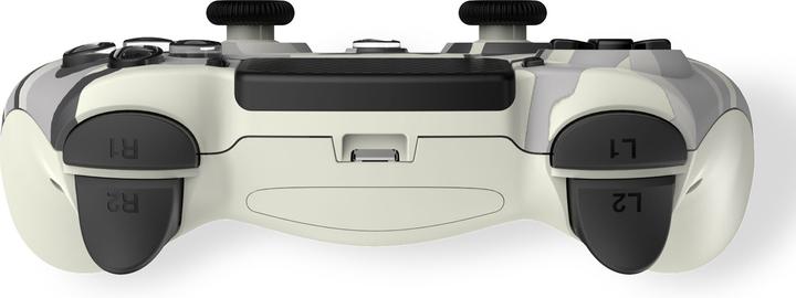 Produktbild Trade Invaders Wireless Controller for PS4 with 3,5mm jack slot - LED-White Camo (PC, PS4)