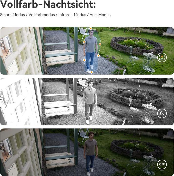 Actual product image Imou IP-Kamera Cruiser SC 8MP IPC-K7FP-8V0N (3840 x 2160 pixels)