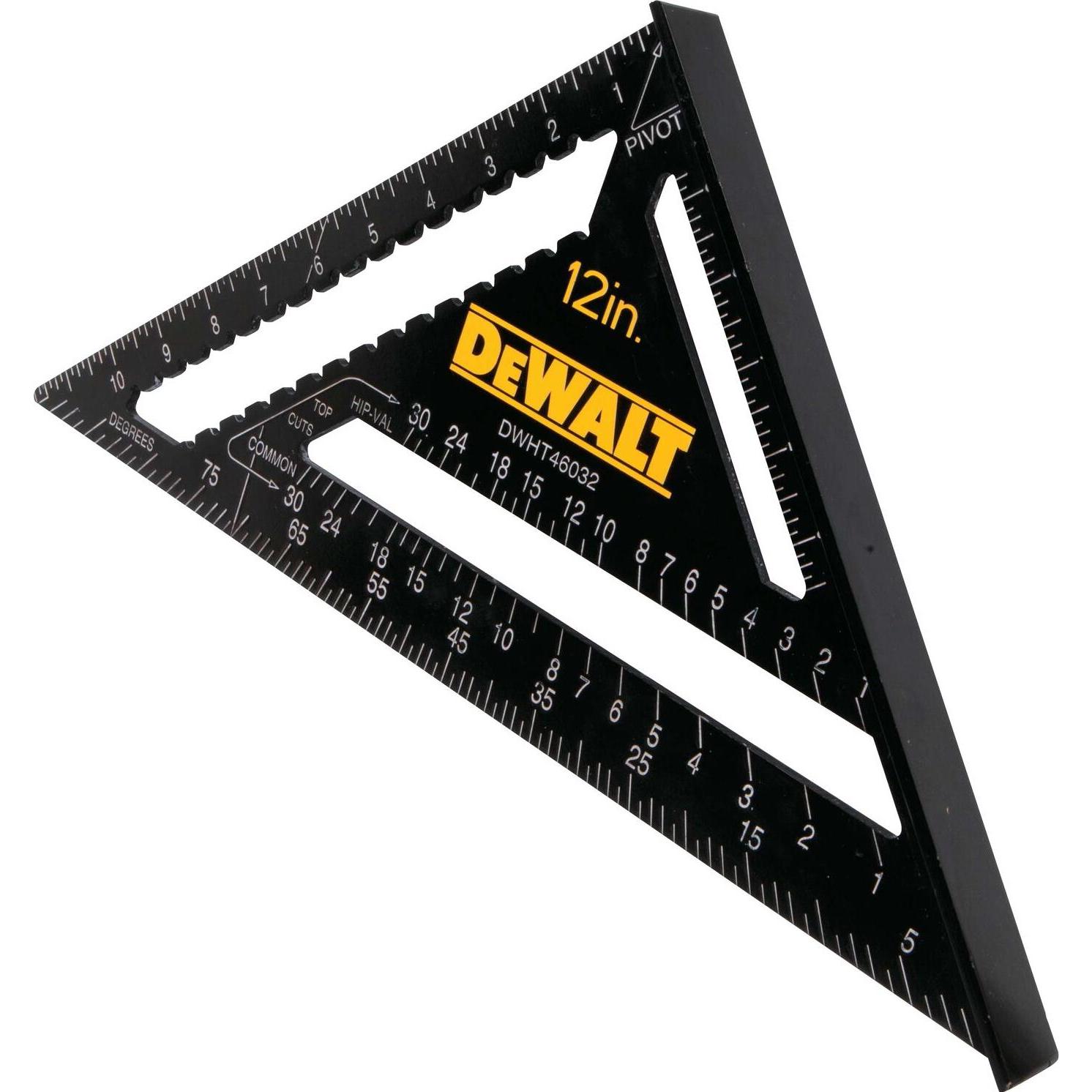 DeWalt, Lineal, Aluminium-Dachmassstab 12" (DWHT46032-0) (304.80 mm)