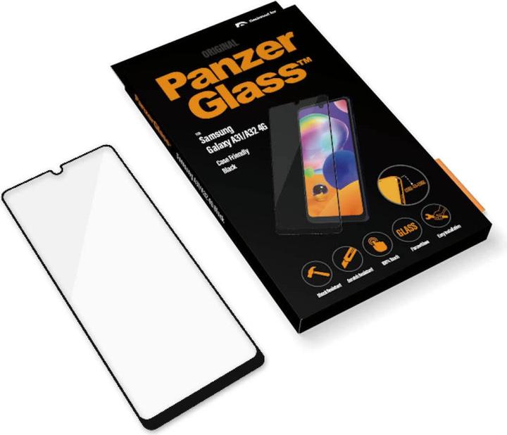 Actual product image PanzerGlass Case friendly (1 Piece, Samsung Galaxy A31)