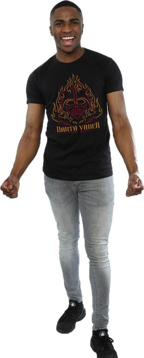 Produktbild Star Wars Darth Vader Flames TShirt (S)