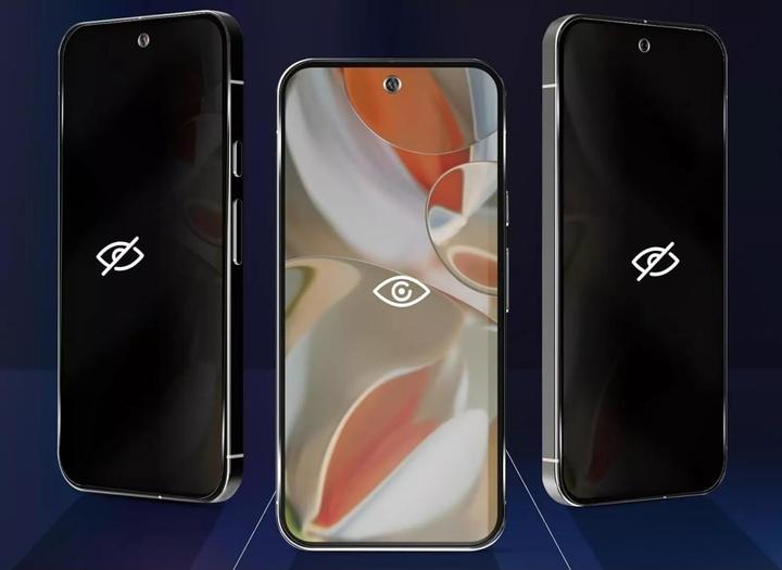 Actual product image Screenguard Privacy Screen Google Pixel 9 Pro Screen Protector armoured glass (1 Piece, Google Pixel 9 Pro)