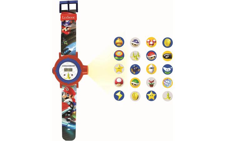 Produktbild Lexibook Digital Projektionsuhr im Mario Kart Design mit 20 Bildern zum Projizieren (Deutsch, Niederländisch)