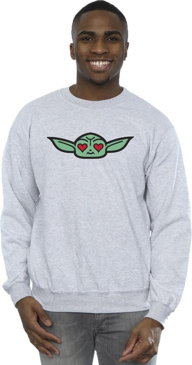 Produktbild Star Wars The Mandalorian Grogu Heart Eyes Sweatshirt (XXL)