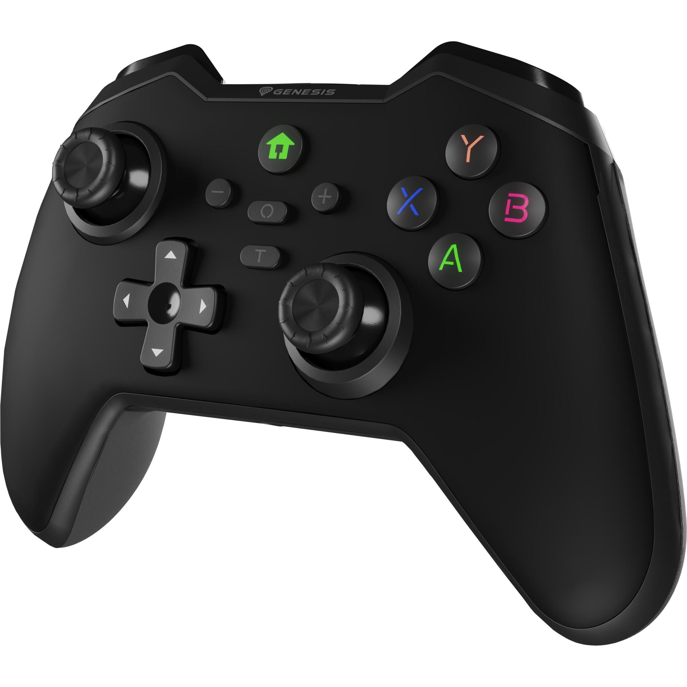 Genesis Mangan 400 (Android, Switch, Windows, iOS, Mac), Gaming Controller, Schwarz