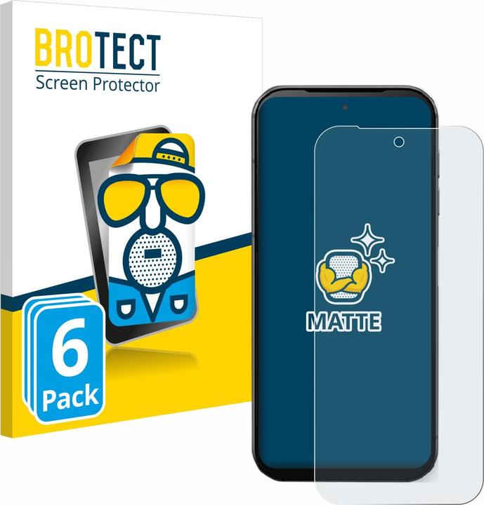 Produktbild BROTECT Entspiegelungs-Schutzfolie Displayschutz Matt (6 Stk., Fairphone 5)
