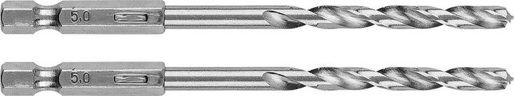 Produktbild Graphite Sechskant-Metallbohrer 5,0 mm, 2 Stück. (5.0 Millimeter)