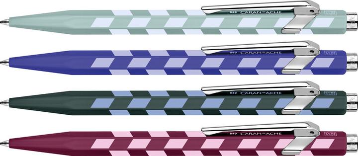 Image du produit Caran d'Ache Kugelschreiber 849 Mosaic (Vert, Vert sapin, 1x)