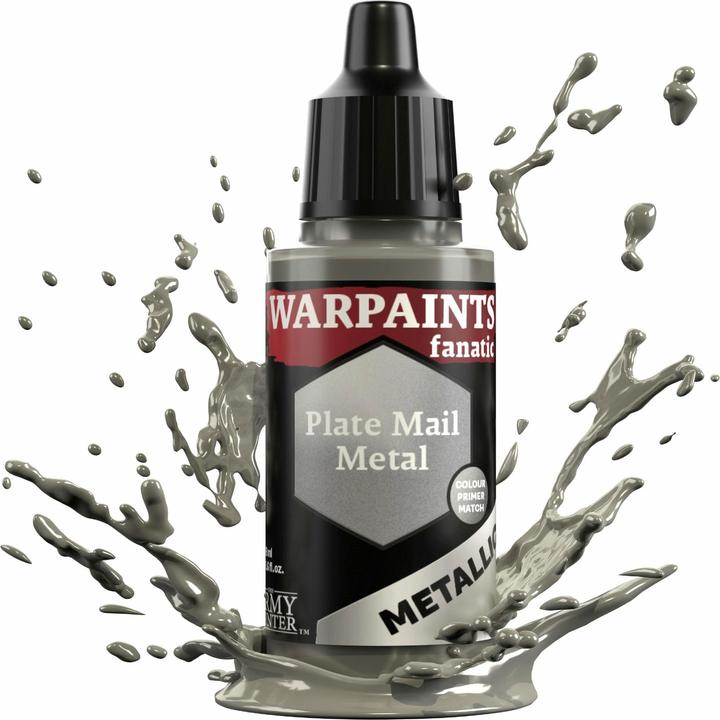 Productafbeelding The Army Painter Metallic kleur Warpaints Fanatic: Plate Mail Metal 18 ml
