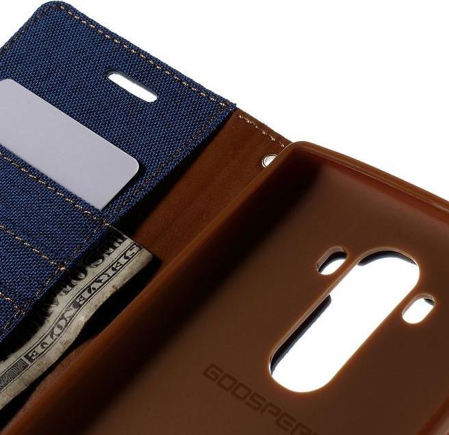 Actual product image Goospery Canvas Diary Series (LG G4)