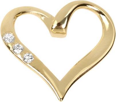 Immagine prodotto Brilio Ciondolo a cuore in oro con cristalli 249001 00354