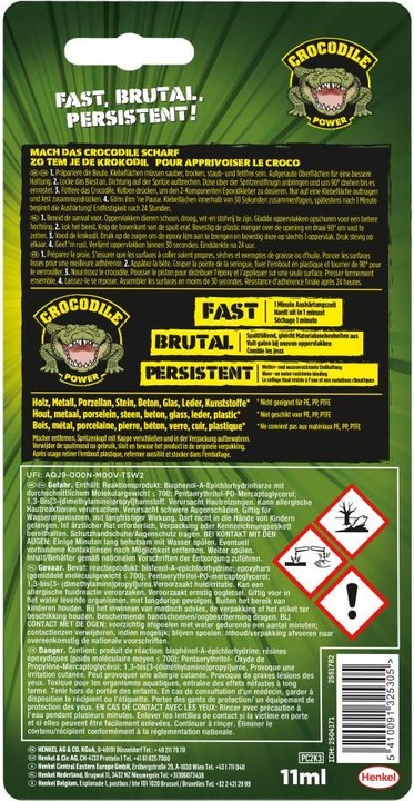 Produktbild Pattex Crocodile Kraft-Mix (57.90 g, 11 ml)