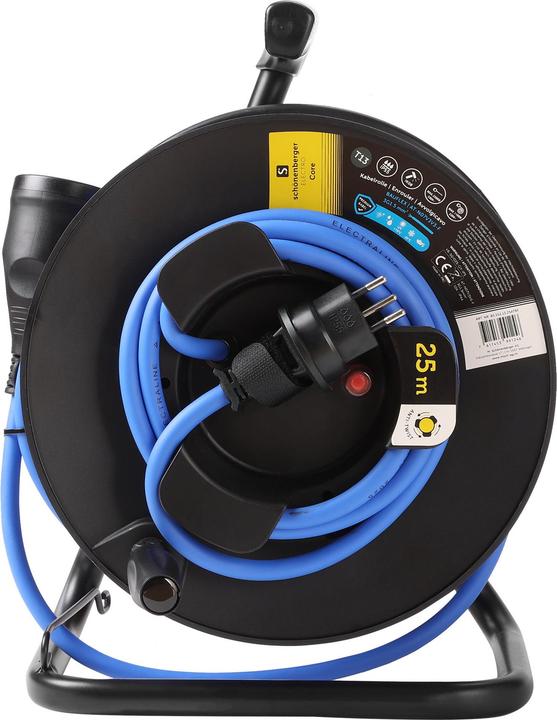 Produktbild Schönenberger Kabelrolle Antitwist T13 IP55 25m Bauflex (25 m, 1.50 mm²)