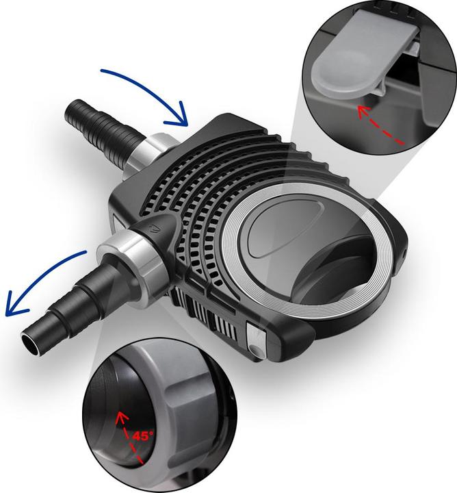 Actual product image SunSun NEO-2800 SuperEco Fish Pond Pump submersible Pumps 3000l/h 10W