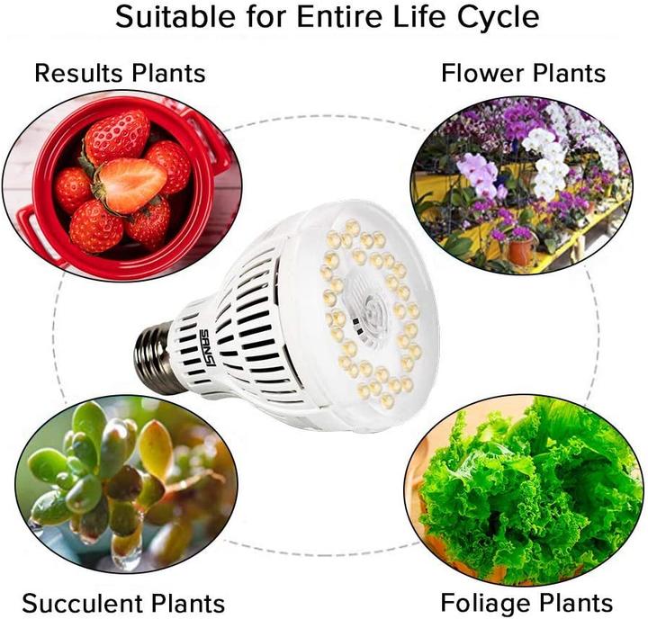 Immagine prodotto Sansi Lampadina LED - Spettro completo à 15 Watt (LED, 220 V)