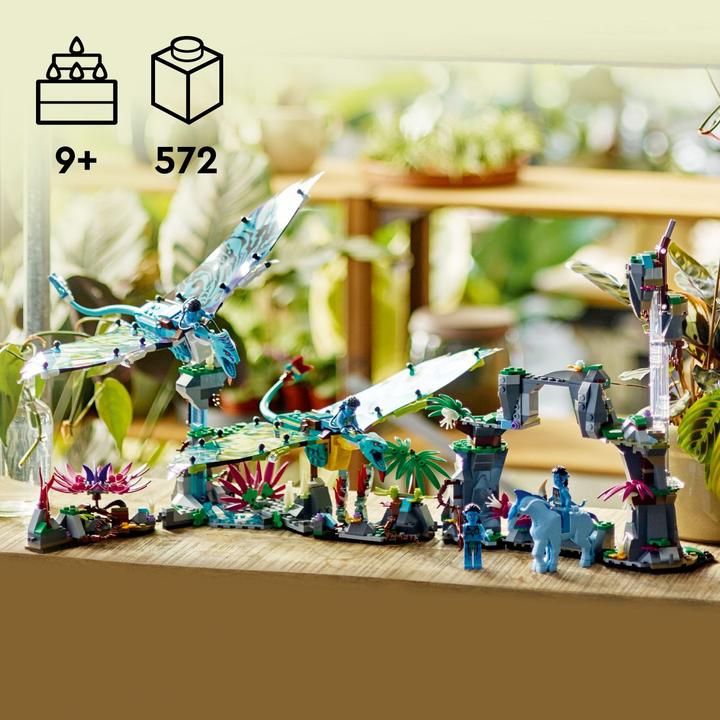 Actual product image LEGO Jakes und Neytiris erster Flug auf einem Banshee (75572, LEGO Rare Sets)