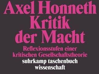 Produktbild Kritik der Macht (Deutsch, Axel Honneth, 1988)
