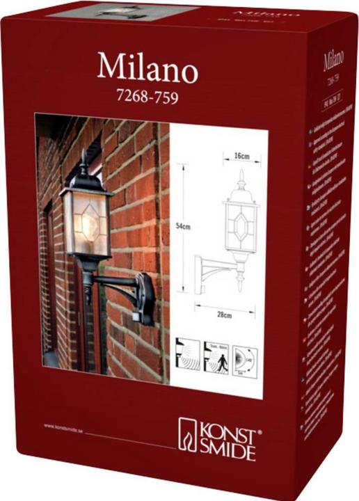 Image du produit Konstsmide Milan (E27, IP43)