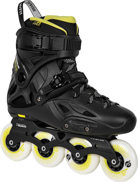 Actual product image Powerslide URBAN SKATES Imperial One Black Yellow 80 41-42 (41, 41 1/3, 41.5, 42)