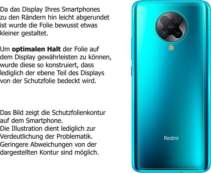 Produktbild Dipos Displayschutzfolie Antireflex (6 Stück, Xiaomi Redmi K30 Pro Zoom)