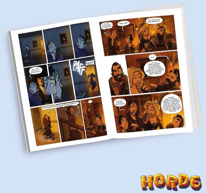 Actual product image HORDE – Das Erste Zeitalter (German, Gronkh, Liza Grimm, Marvin Clifford, Pandorya, PhunkRoyal, 2023)