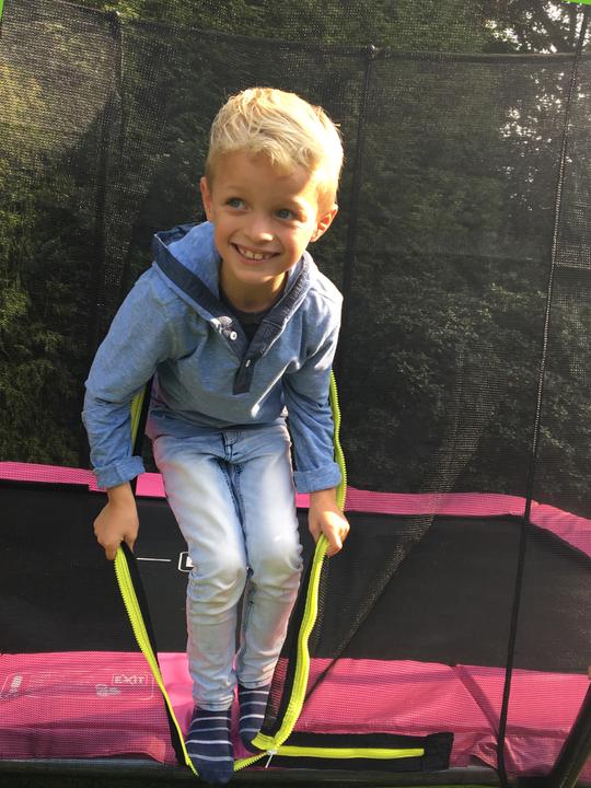 Actual product image Exit Silhouette Ground Rect with safety net (244 cm)