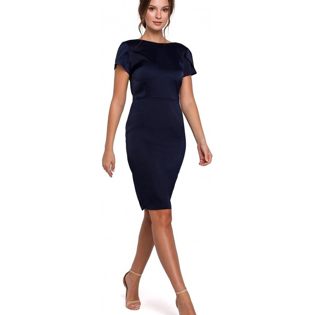 Makover, Damen, Kleider, Cocktailkleid, Blau, (M)
