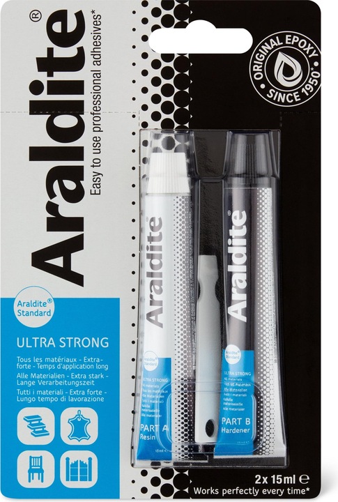 Actual product image Araldite Standard adhesive (40 g, 15 ml)
