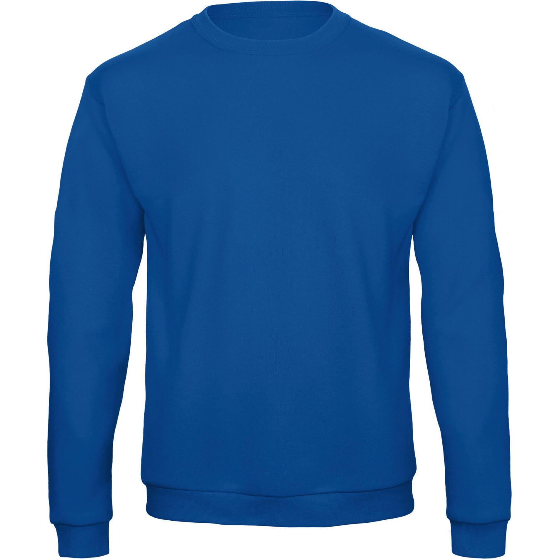 B&C, Pullover, ID.202, Blau, (XL)