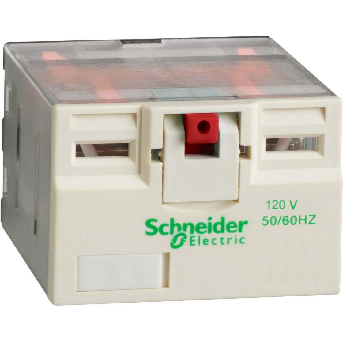 10x Schneider Electric Leistungsrelais RPM, 4 W, 15 A, 120VAC, RPM41F7, Relais