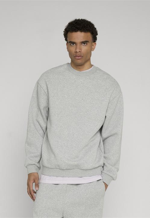 Actual product image Urban Classics Fluffy Crewneck heathergrey S (S)