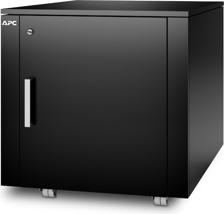 Actual product image APC NetShelter CX Mini Enclosure Black Finish (12 RU, 19 inch rack)