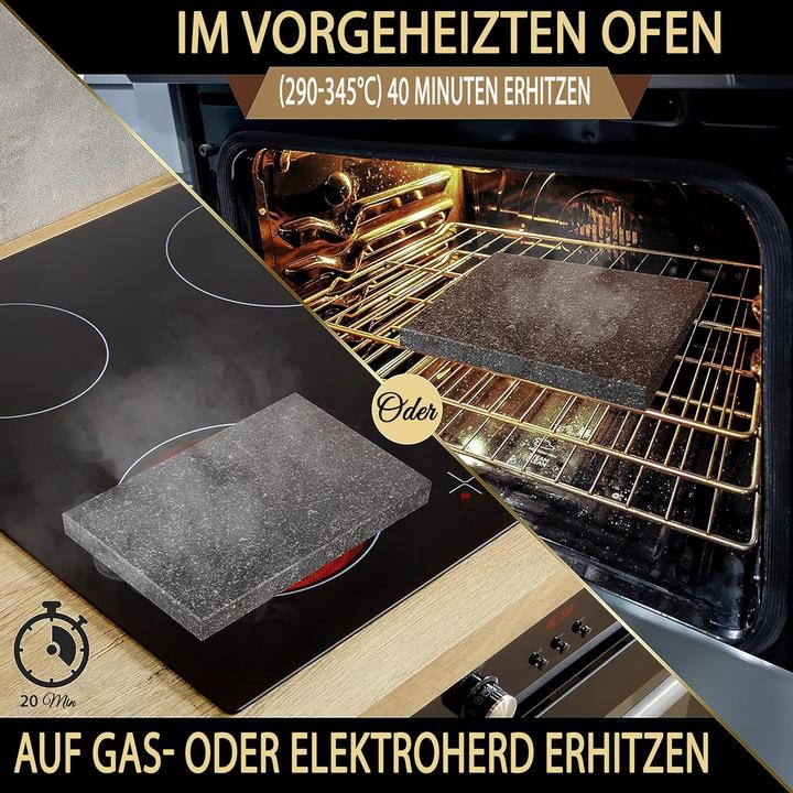 Immagine prodotto Nutrichef Heisser Lavastein-Steingrill