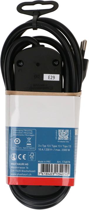 Immagine prodotto Max Hauri Basic Line (3x, Tipo 13, 1.50 m)