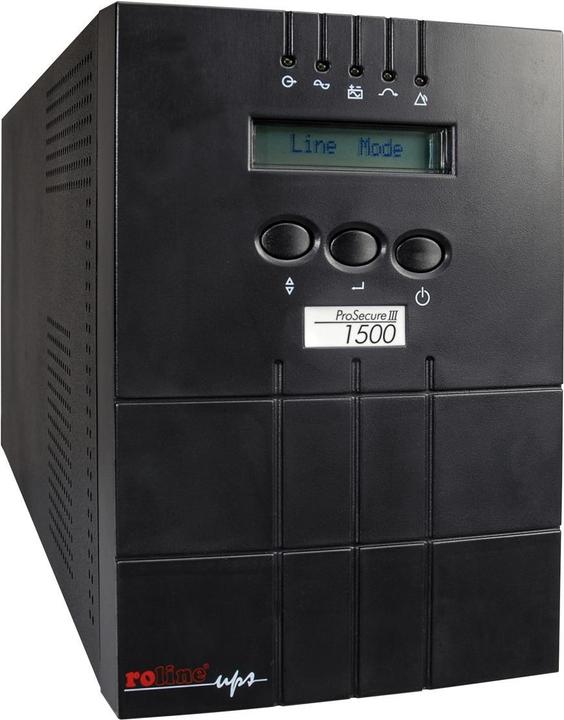Produktbild Roline ProSecure III 1500 (1500 VA, 1350 W, Online-Doppelwandler USV)