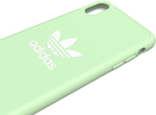 Actual product image adidas PU Moulded Case Canvas light green (Apple iPhone XS Max)