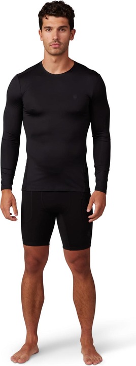Image du produit Fox Tee 23 Tecbase Ls Shirt Blk 2x (XXL)