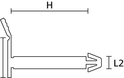 Actual product image HellermannTyton CC Box 3 plug cap for KMB DH container