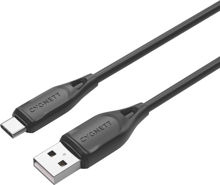 Immagine prodotto Cygnett Cavo Essentials da USB-C a USB-A (USB 2.0), nero, 1 m (1 m, USB 2.0, 60 W)