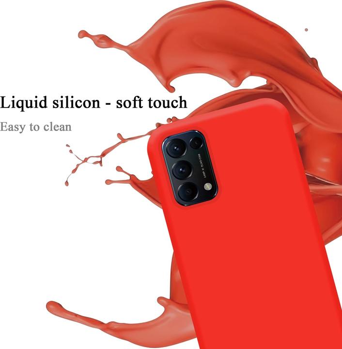 Produktbild Cadorabo TPU Liquid Silicone Case Hülle (Oppo Find X3 Lite)