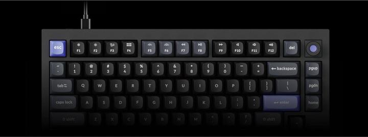 Actual product image Keychron Q1 HE 8K Magnetic Switch Keyboard (US, Cable)
