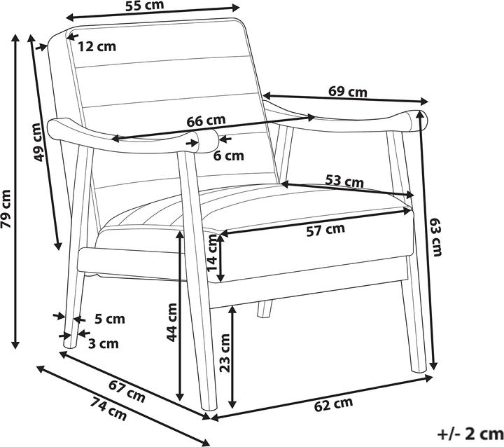 Produktbild Beliani Leknes