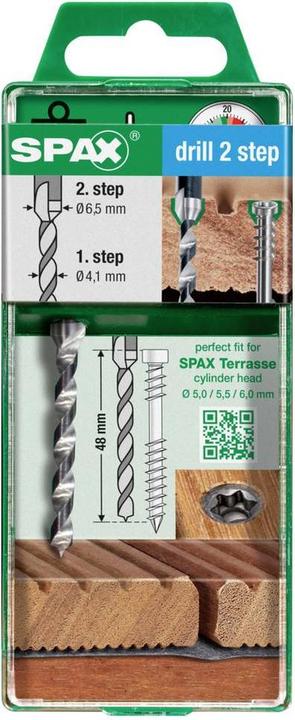 Produktbild Spax Spaxufenbohrer Drill 2ep M (4.1 mm)